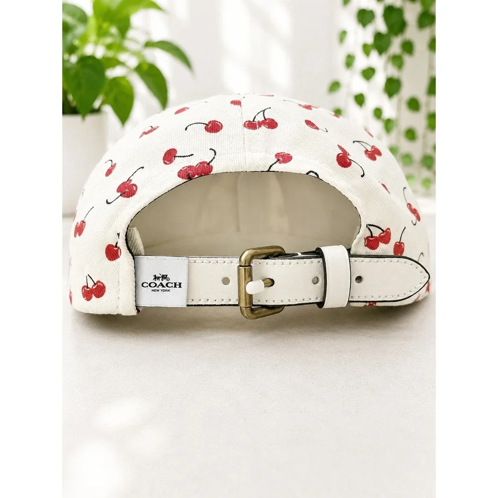 Coach Micro Cherry baseball cap DEADSTOCK! NWT